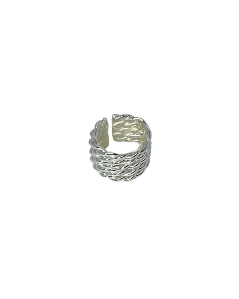 Anillo Trenzaso Amazon Silver - Image 2