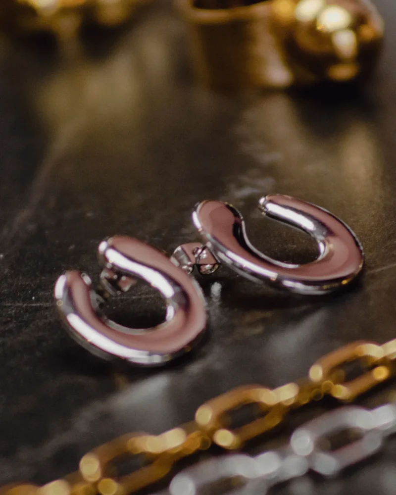 Aretes Selena Silver - Image 2
