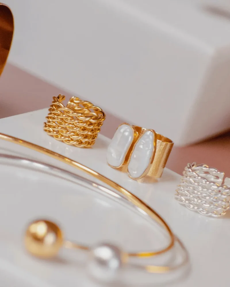 Anillo Trenzaso Amazon Gold - Image 3